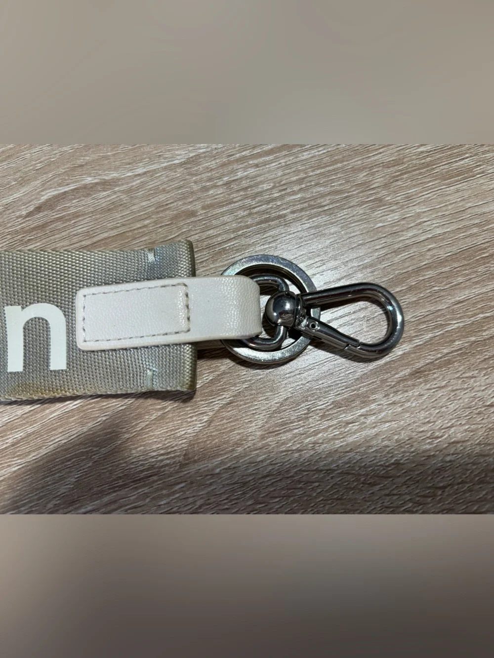 Lululemon Never Lost Keychain